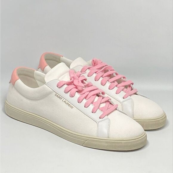 Saint Laurent Andy Low-Top Men’s Sneakers size 45/us size 12 - Picture 4 of 12